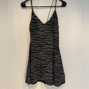 sequined bodycon mini dress